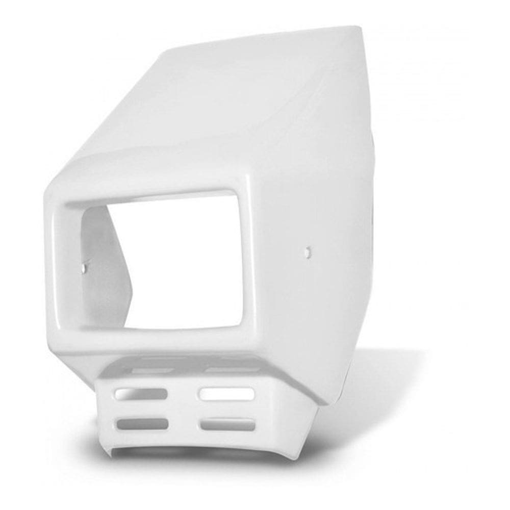 Carenagem Farol Mobilete Caloi Xr Branca