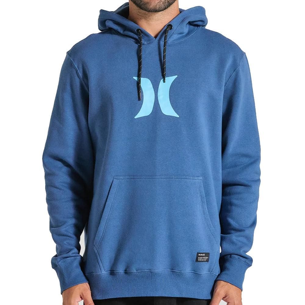 Moletom Hurley Canguru Icon WT25 Masculino Marinho