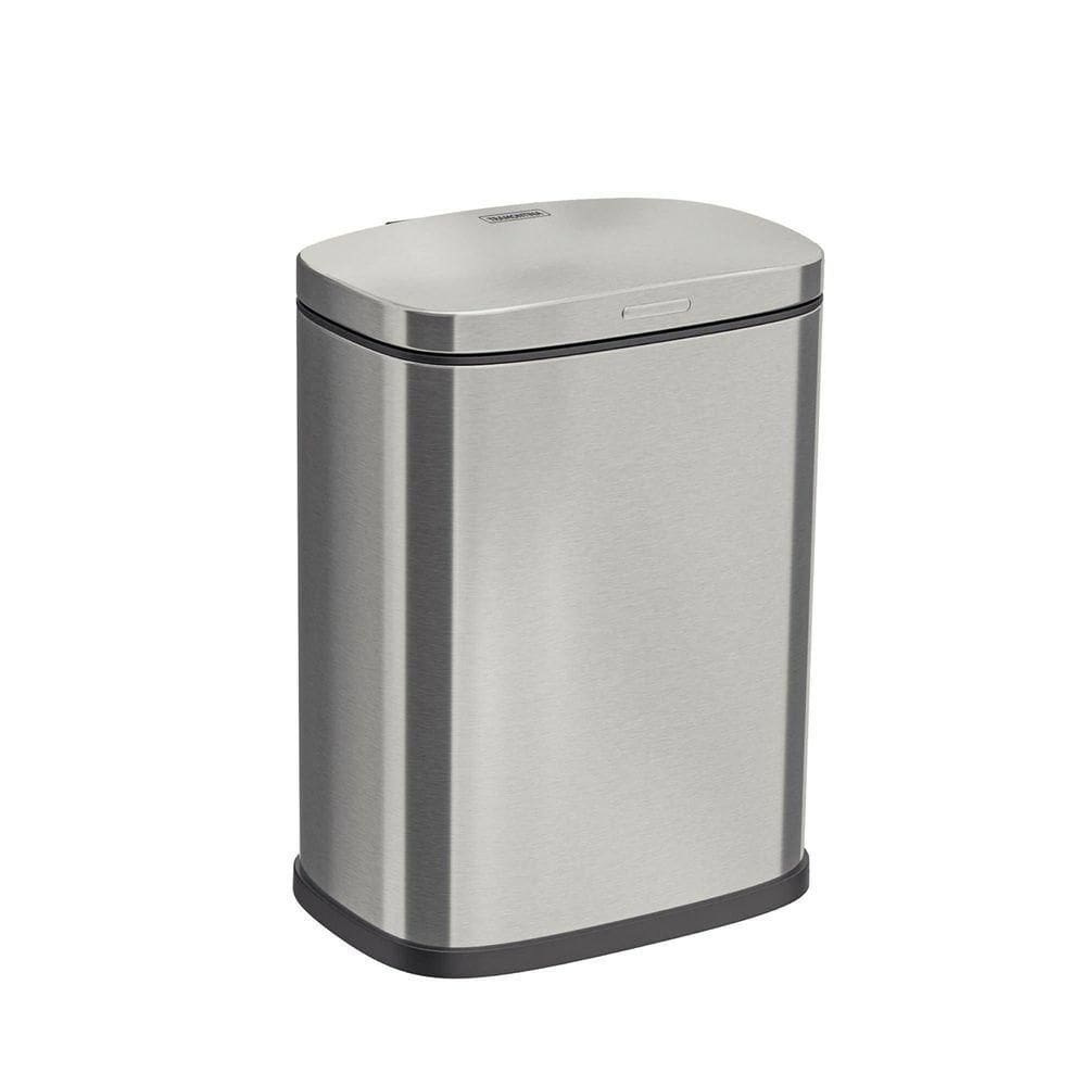 Lixeira Tramontina Tipo D Aço Inox Acabamento Acetinado 3 L Tramontina