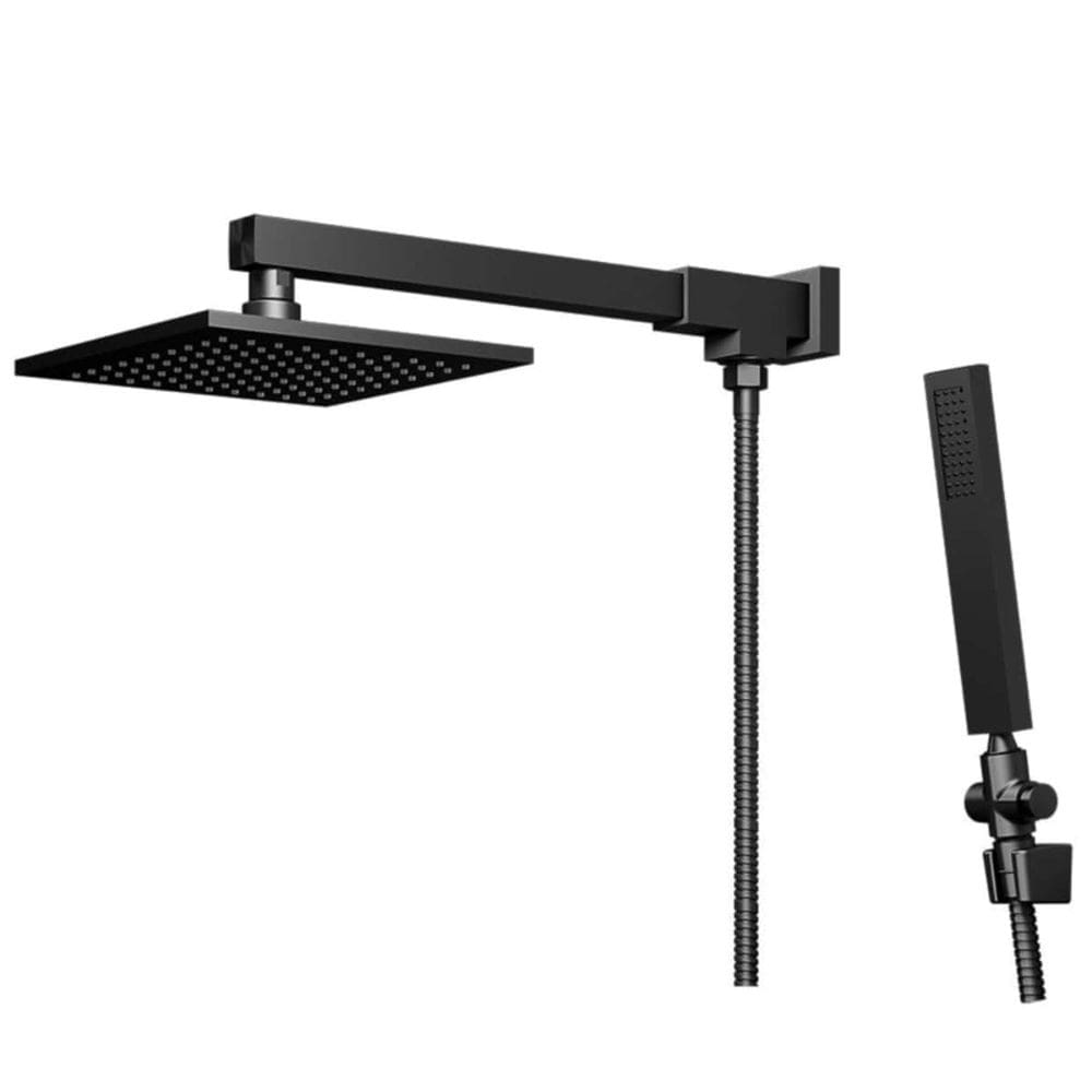 Chuveiro Articulado de Parede com Desviador Fani Versata Preto Fosco 3300 BK120