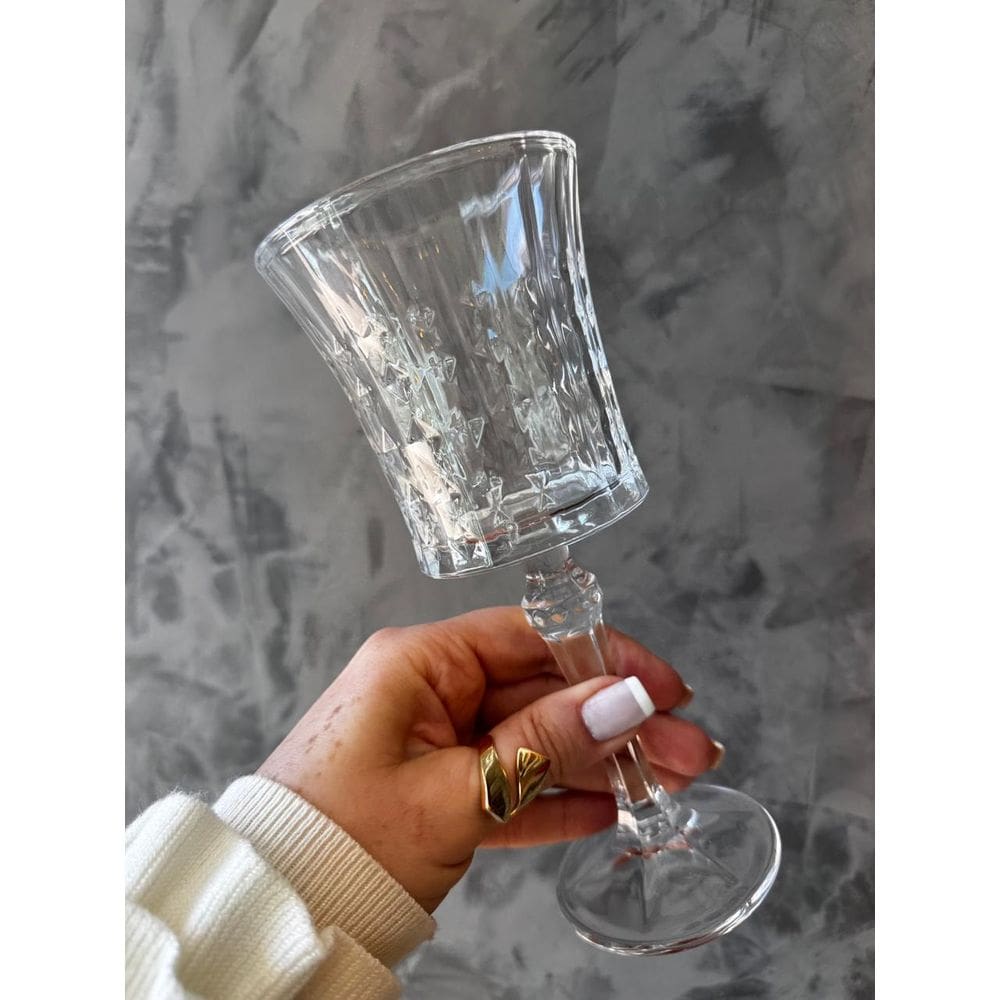 Unidade Taca Para Vinho Eco Crystal Transparente 280Ml