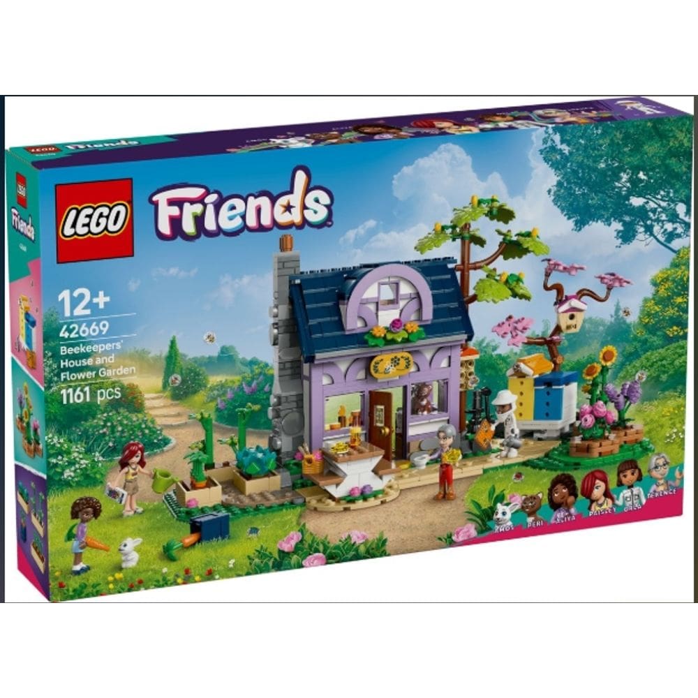 LEGO Friends - Casa do Apicultor e Jardim de Flores 42669