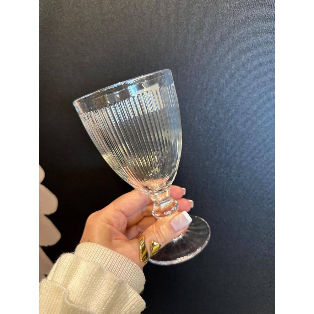Unidade Taca Para Agua Eco Crystal Transparente 260Ml
