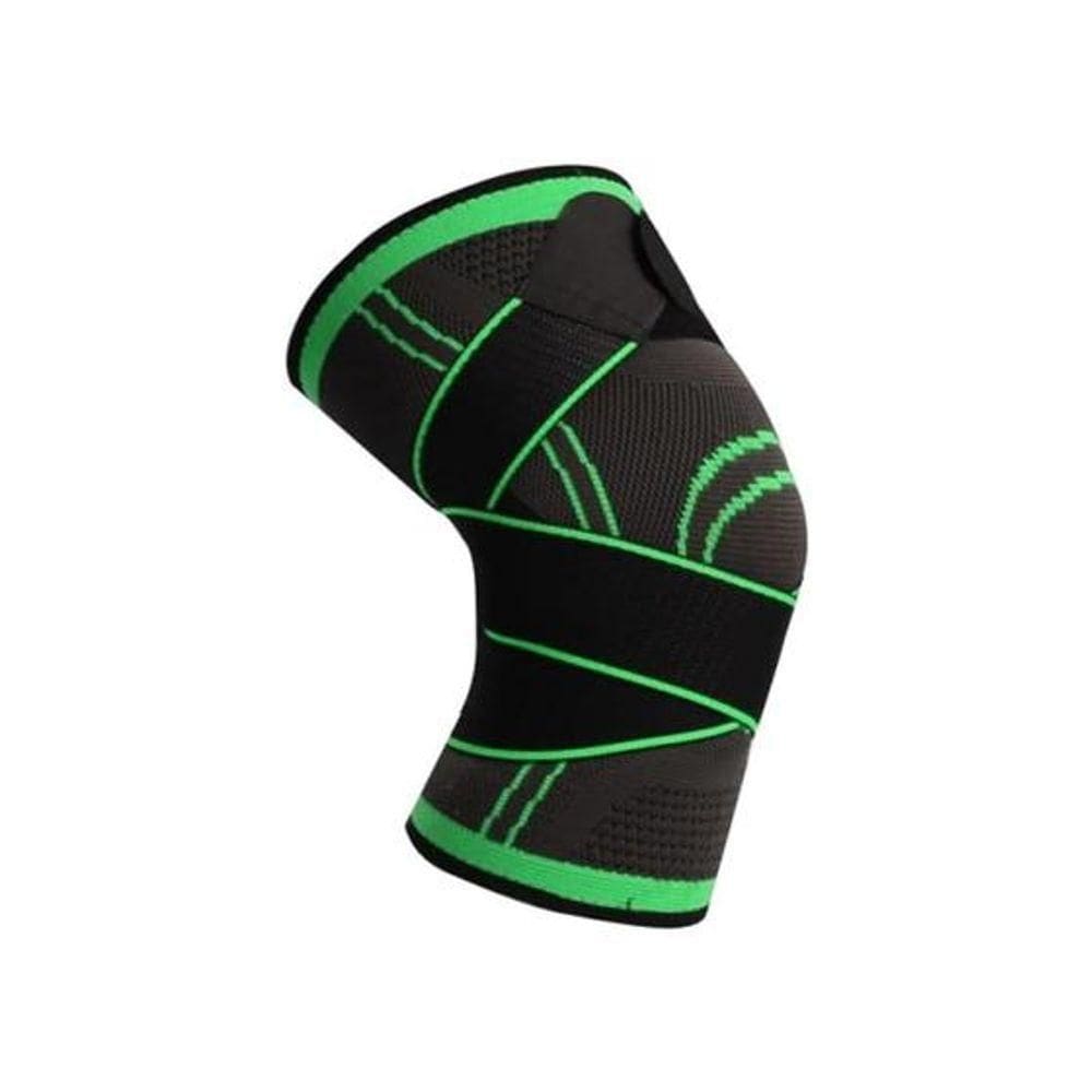 Joelheira De Compressão Com Bandagem Elástica Estabilidade