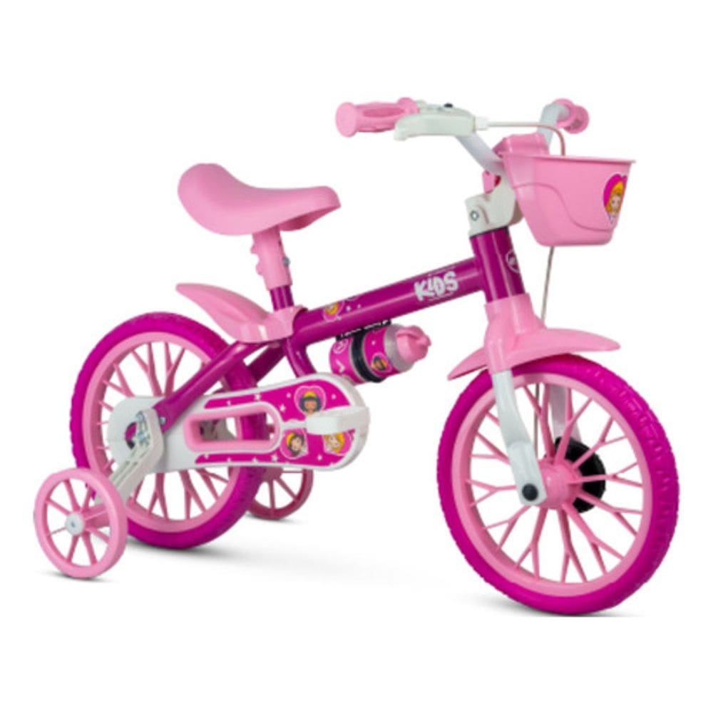 Bicicleta Feminina Aro 12 Absolute Kids Princesa
