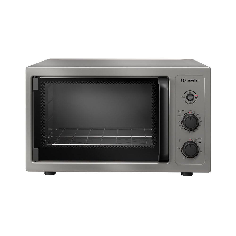 Forno de Bancada Mueller 50 litros com Grill Titânio MFB50B