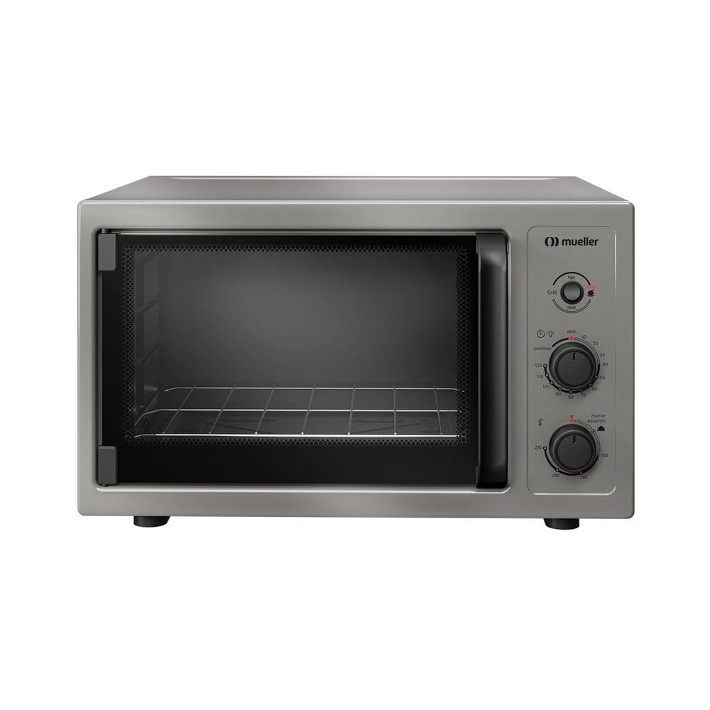 Forno de Bancada Mueller 50 litros com Grill Titânio MFB50B