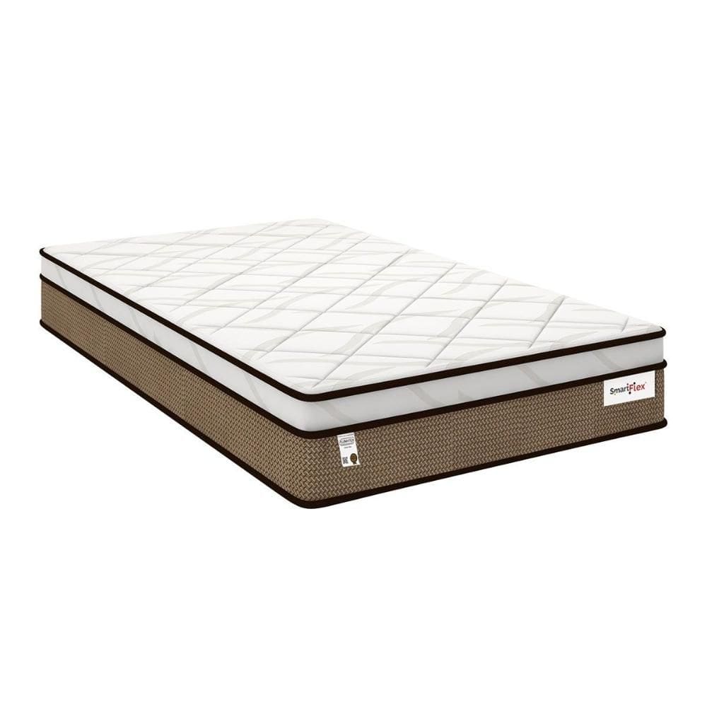 Colchão Queen Molas Ensacadas  Smart Flex Euro Pillow (158x198x28) - Plumatex
