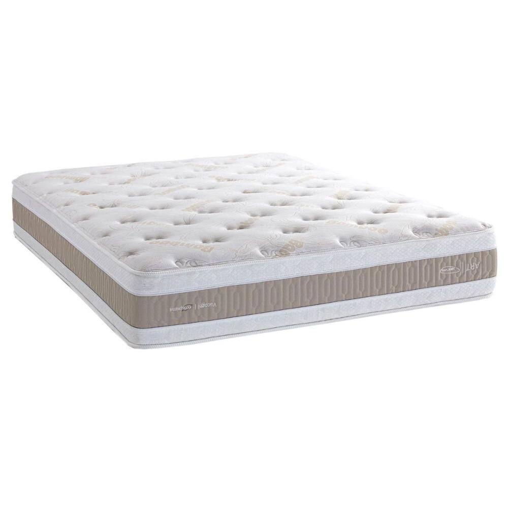 Colchão Casal Espuma Viscoelástico Ensacadas Royals Sleep C1666 ViscoGel Double Pillow (138x188x35) - Herval