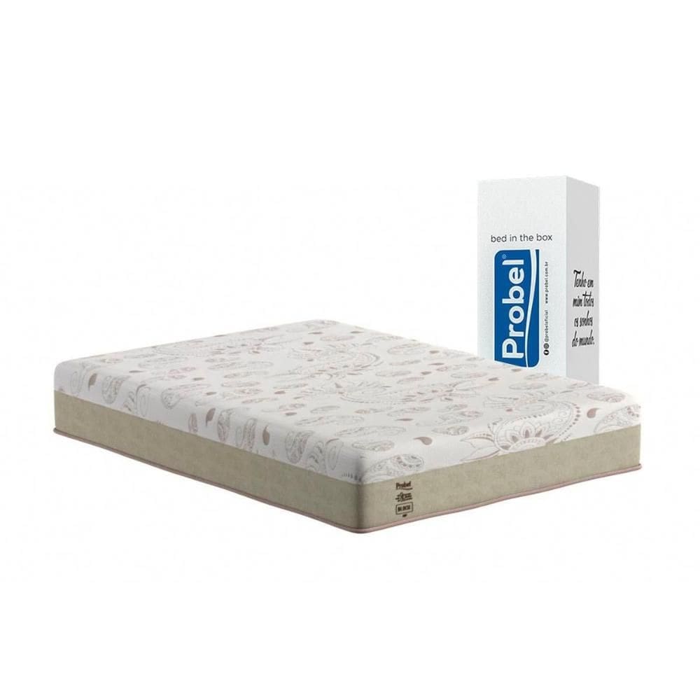 Colchão Queen Molas a Vácuo Ensacadas  Night and Day Bed In Box (158x198x30) - Probel
