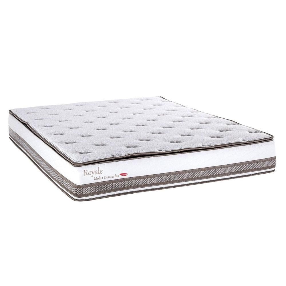 Colchão King Molas Ensacadas Royale Pillow Top (193x203x29) - Herval