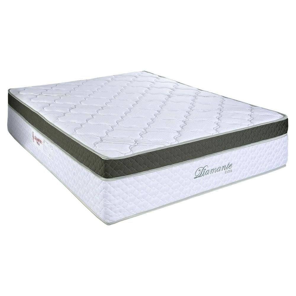 Colchão King Molas  Ensacadas Diamante Extra White (193x203x36) - Paropas