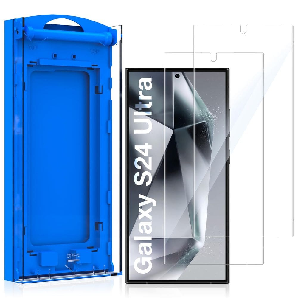 Protetor de tela KUZOOM para Samsung Galaxy S24 Ultra 2 Pack