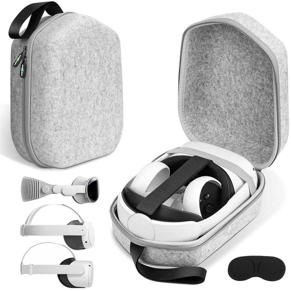 Estojo de transporte rígido Sarlar compatível com Oculus Quest 2/3