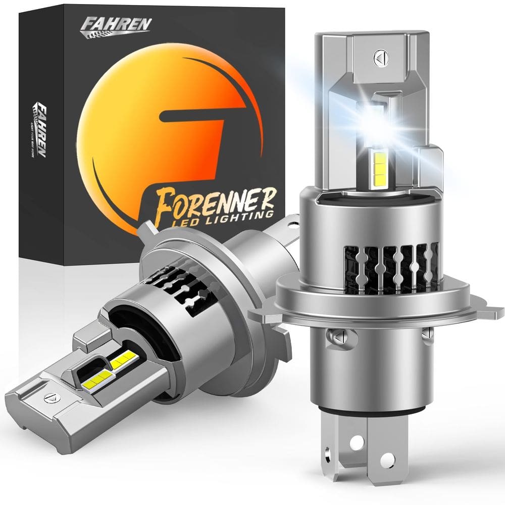 Lâmpada LED forenner Fahren H4 6500K branca 34000LM 60W 12V
