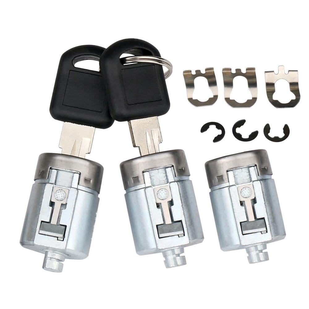 Cilindros e chaves de fechadura de porta ApperFit para caminhão Chevy GMC