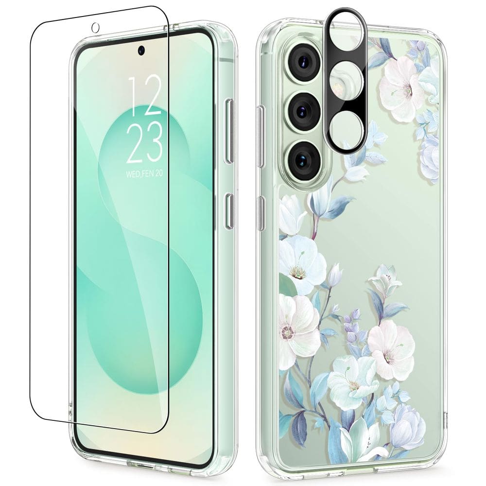 Capa de telefone GVIEWIN para Samsung Galaxy S25 Plus com protetor
