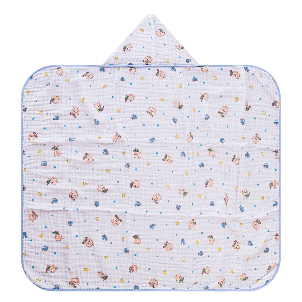Toalha de Banho Soft 2 Camadas Fralda Turma da Mônica Baby