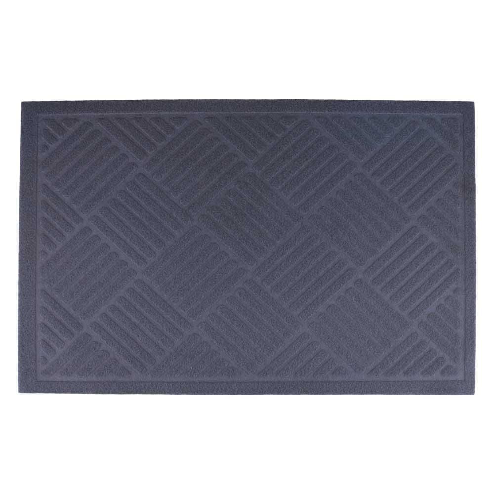 Capacho 60x40cm Chess Cazza Cinza