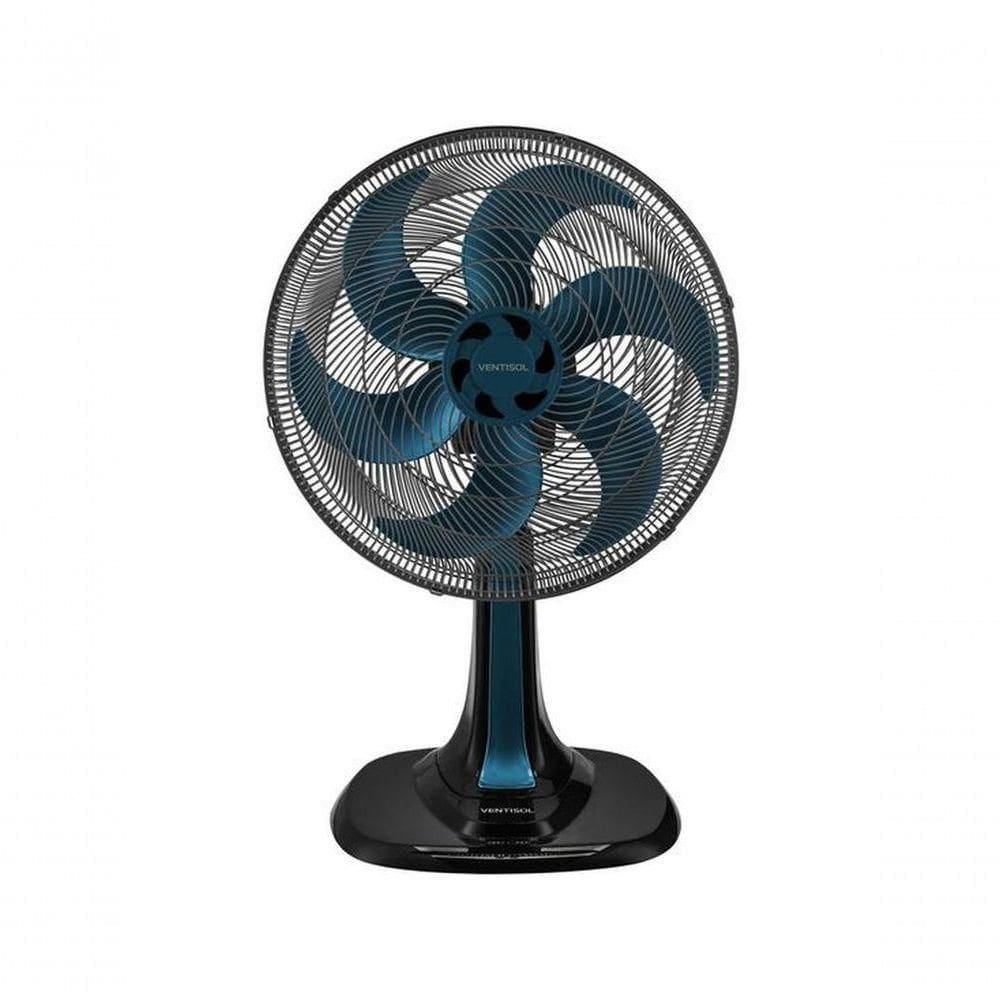 Ventilador De Mesa Ventisol Turbo 6 40cm Azul 220v