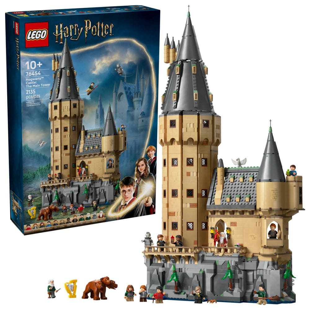 Blocos De Montar - O Castelo de Hogwarts: A Torre Central LEGO DO BRASIL