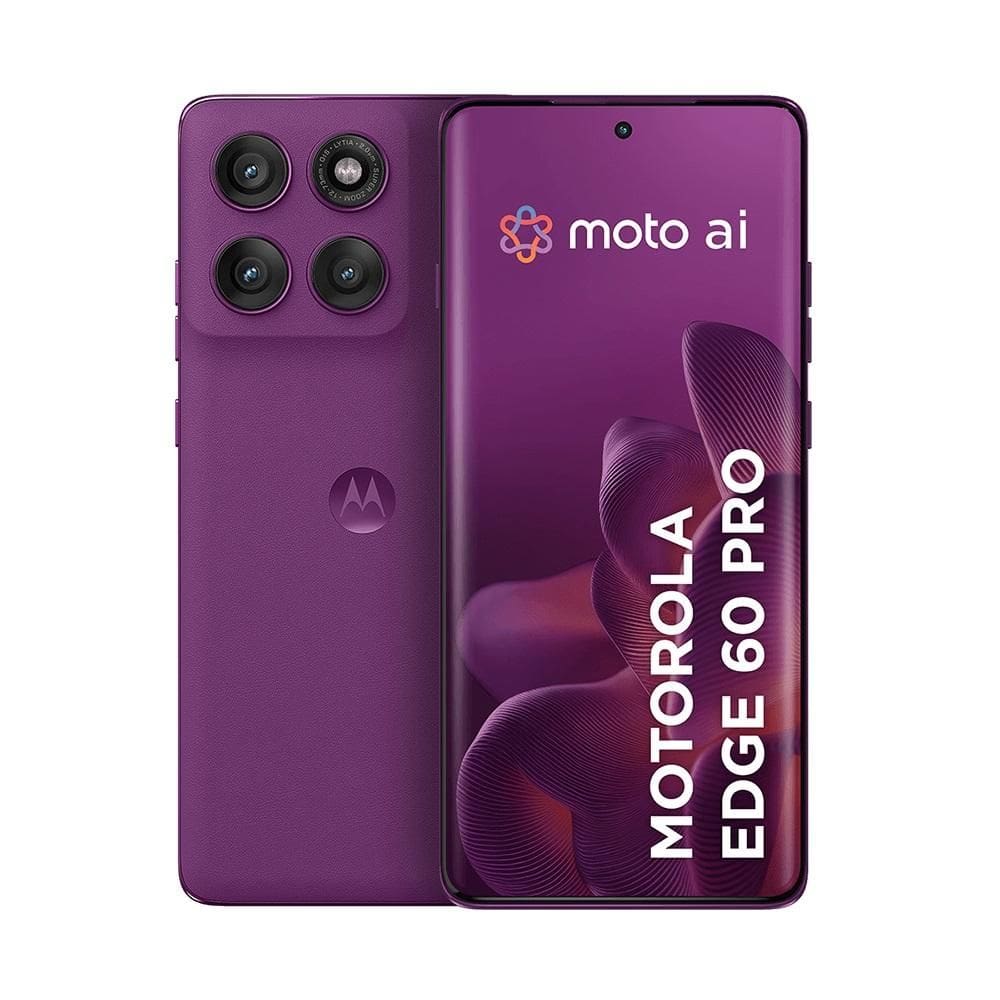 Smartphone Edge 60 Pro 5G, 256GB, Tela 6.7", Câmera Traseira 50MP+50MP+10MP, Violeta, MOTOROLA MOTOROLA