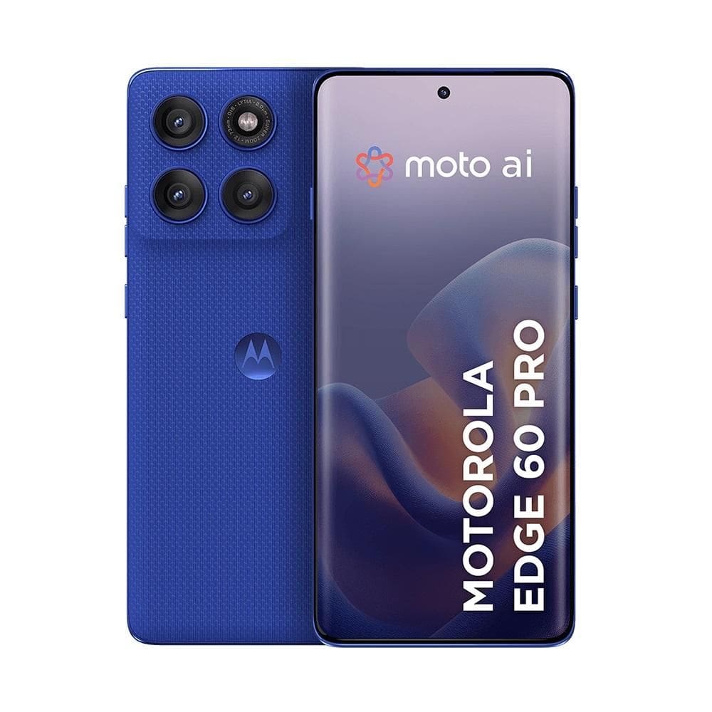 Smartphone Edge 60 Pro 5G, 256GB, Tela 6.7", Câmera Traseira 50MP+50MP+10MP, Azul, MOTOROLA MOTOROLA