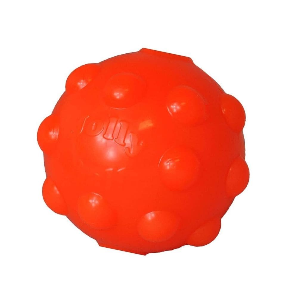 Brinquedo para cães Jolly Pets Jolly Jumper Ball laranja de 3 polegadas