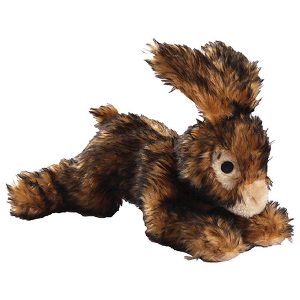 Brinquedo de pelúcia para mastigar Patchwork Pet Lou Colossal Rabbit para cães