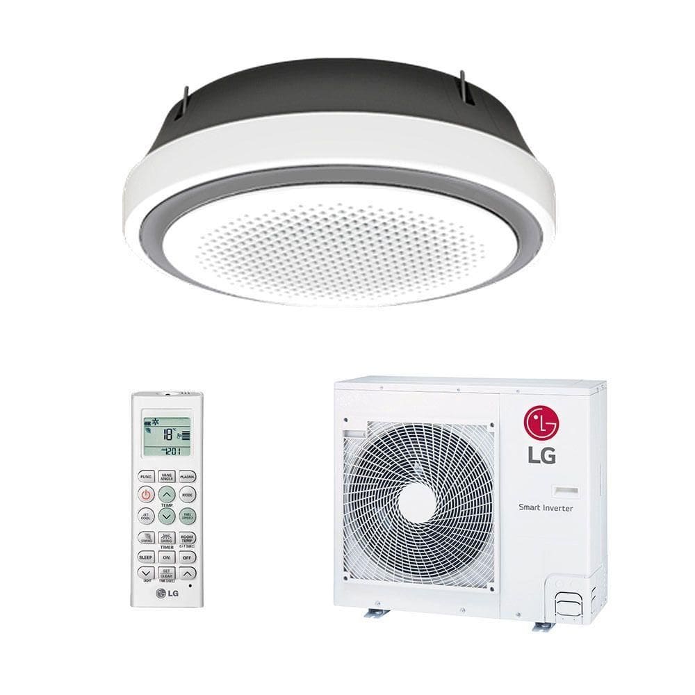 Ar Condicionado Split Cassete LG 360° Inverter 34.000 Btus Quente E Frio R-410 220V