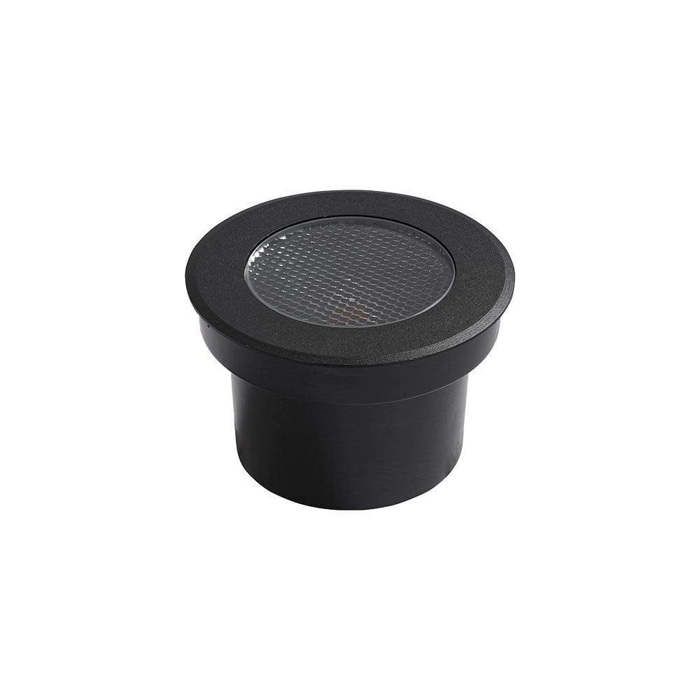 Embutido de Solo Led Nordecor Senf 6850 15W 24° Alto IRC 90 Bivolt Preto 2700K Luz Amarela