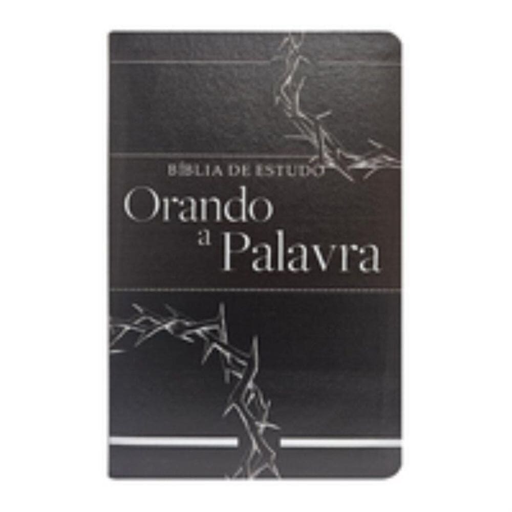 Bíblia de estudo temática orando a palavra ARC - Capa 02