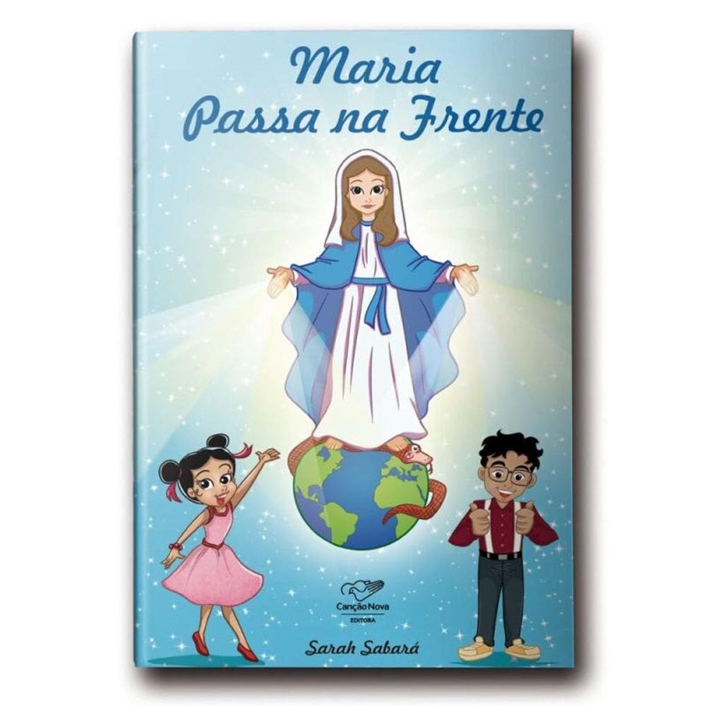 Maria passa na frente e pisa na cabeça da serpente