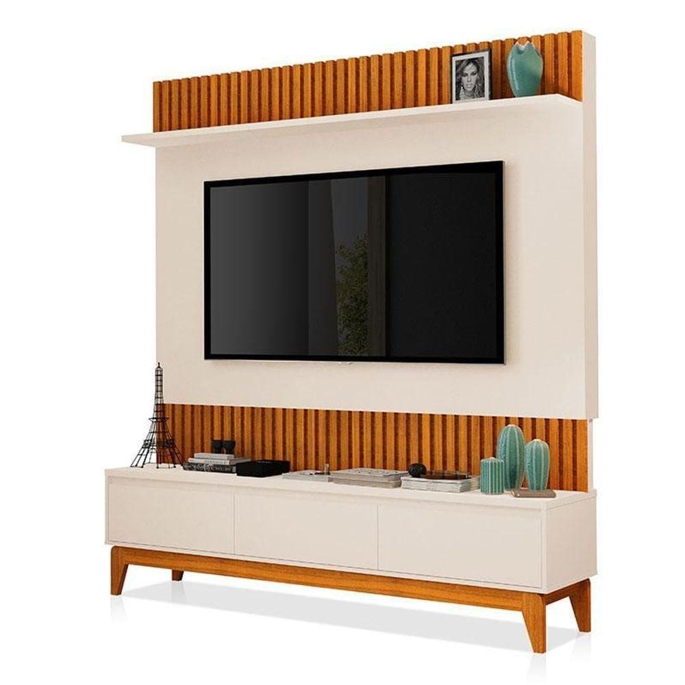Painel Para Antalya Freijó Off White - Luapa
