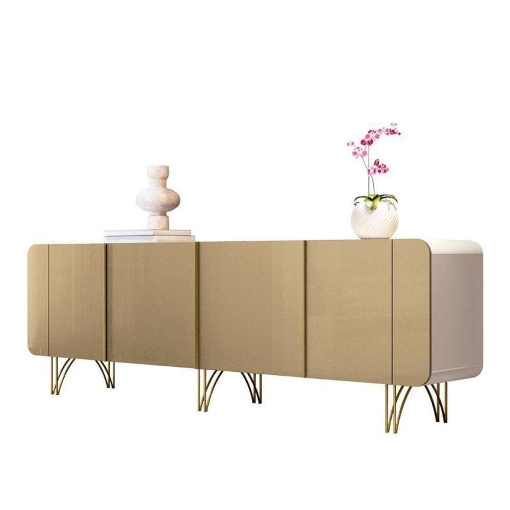 Buffet Saluti Champanhe Off White - Hb Móveis