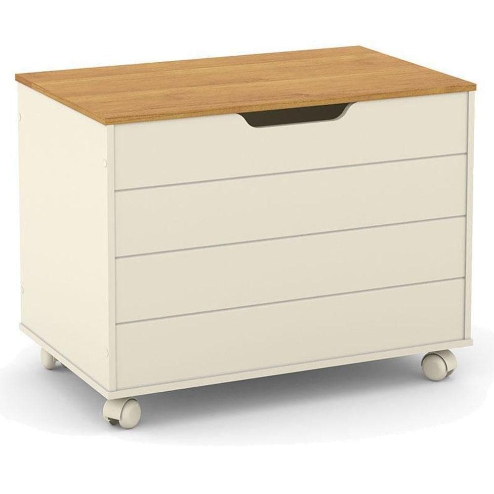 Baú Toy Off White Freijó ? Matic