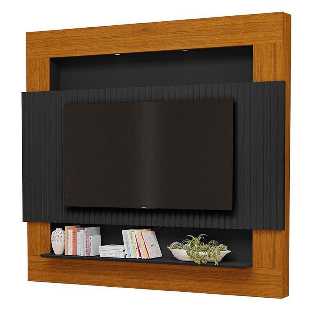 Painel Para Riviera Ripado Preto Freijó - Luapa