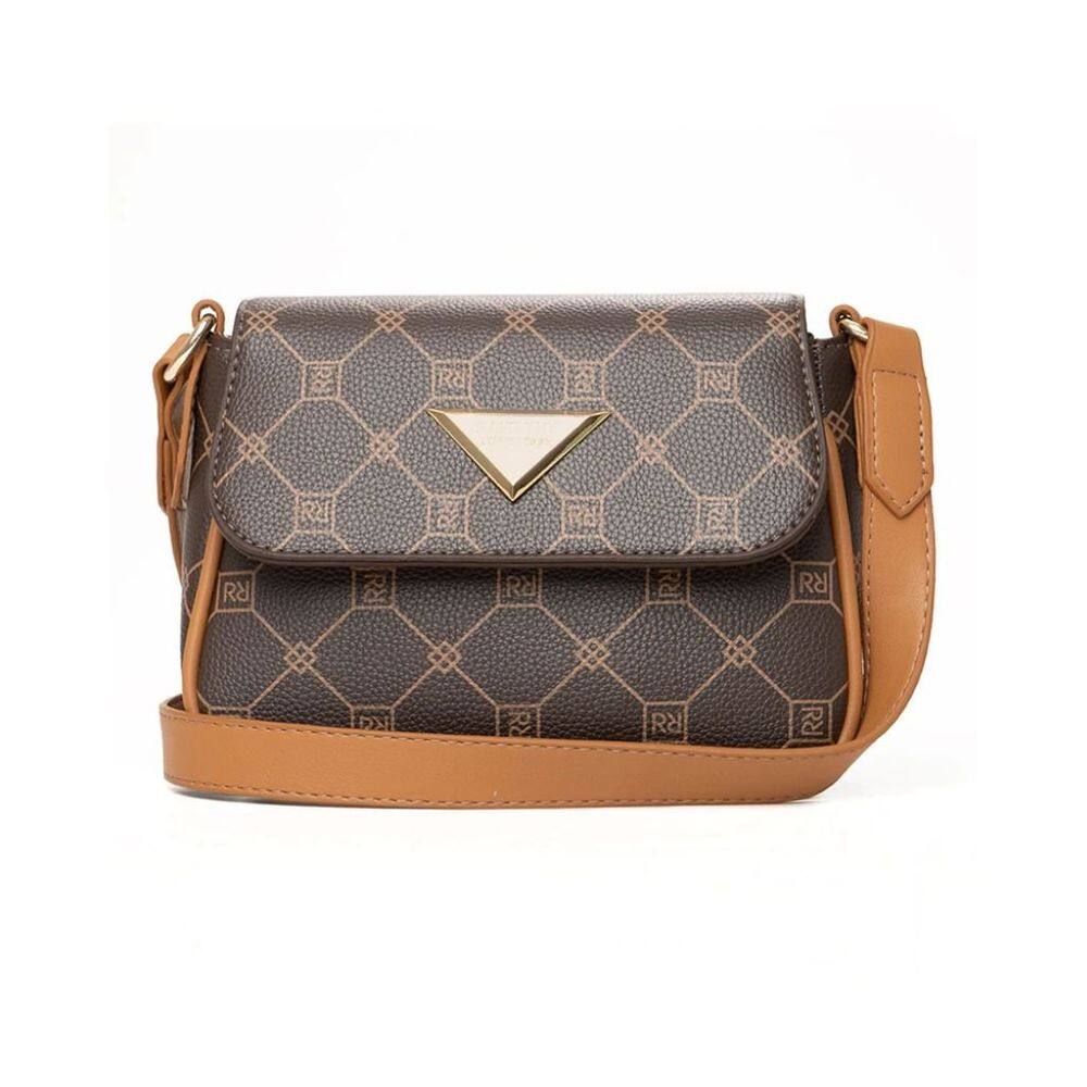 Bolsa Rafitthy 16300A Feminino Cacau estilo e conforto