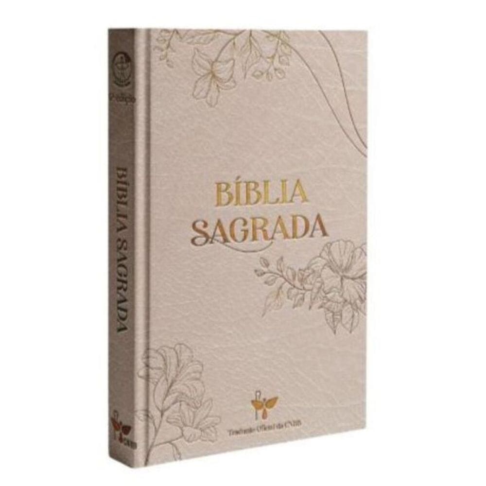 Biblia Sagrada tradução oficial - Luxo - Letra grande - Feminina