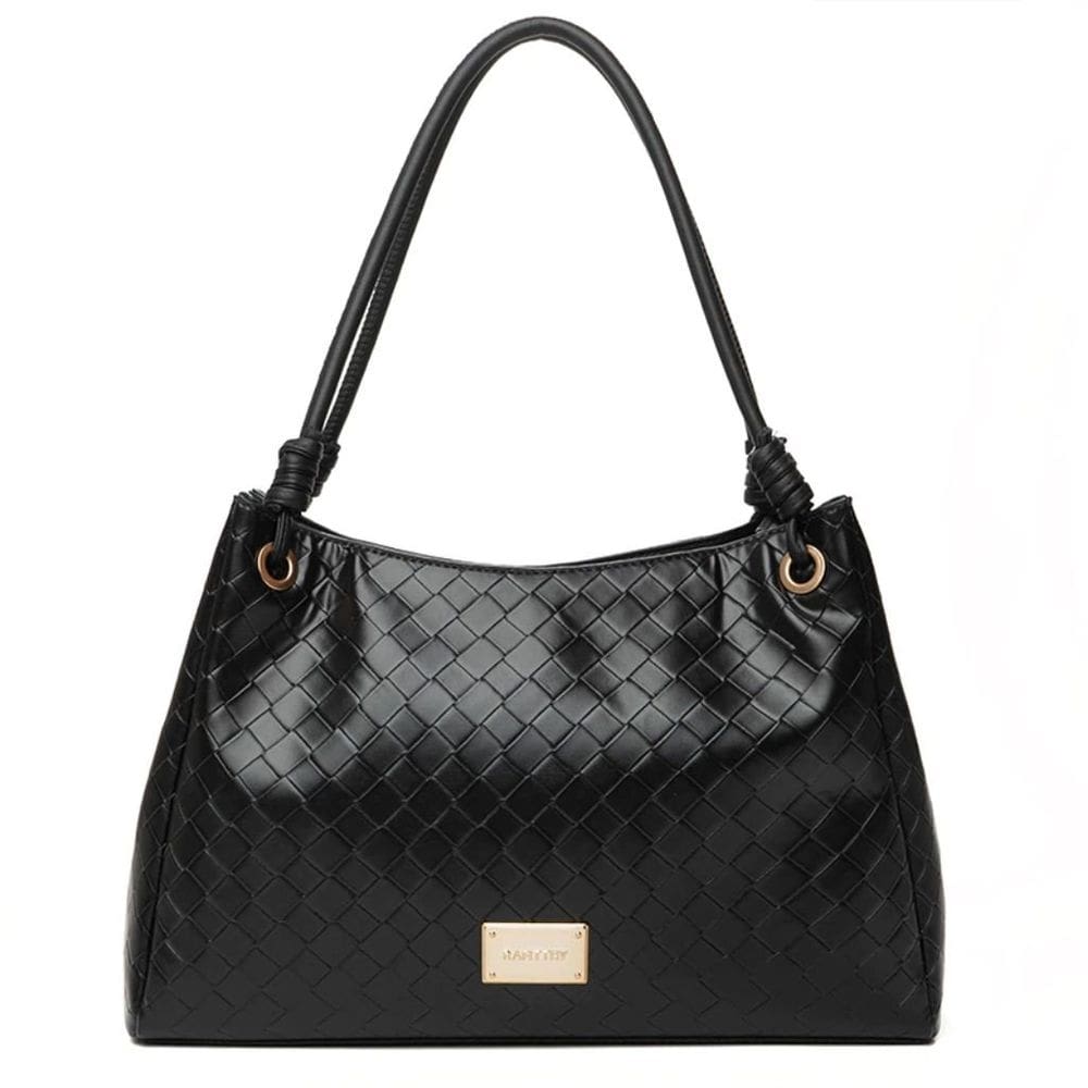 Bolsa Rafitthy 16115A Feminino Preto linda e estilosa