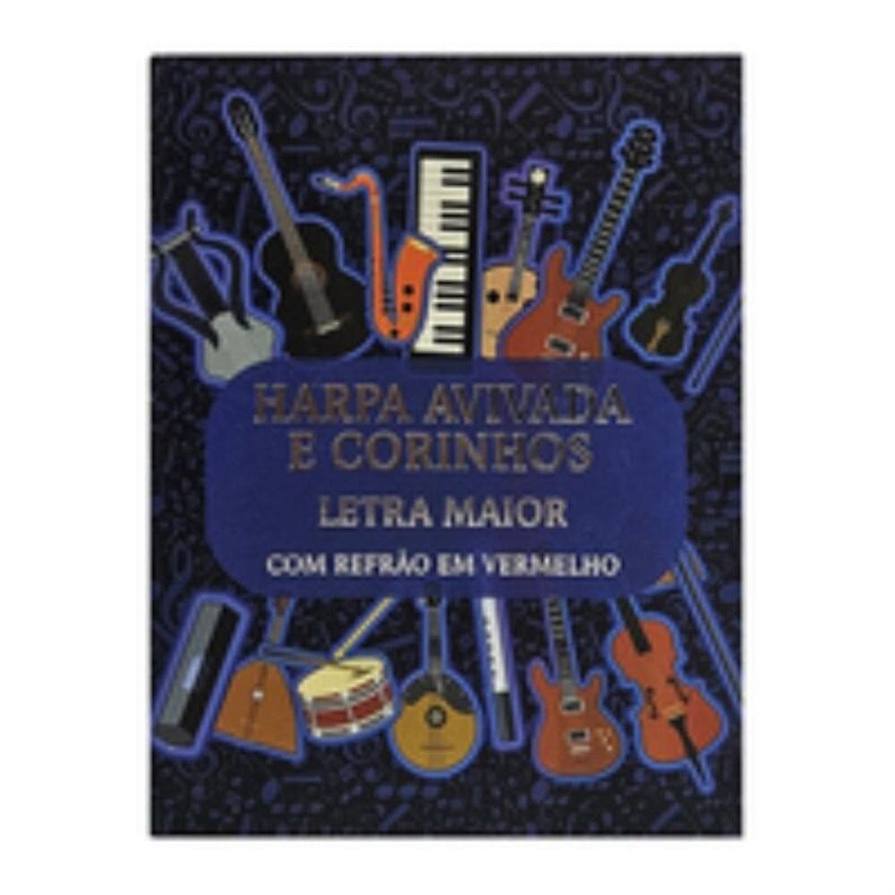 Harpa avivada e corinhos letra maior - 04 notas musica
