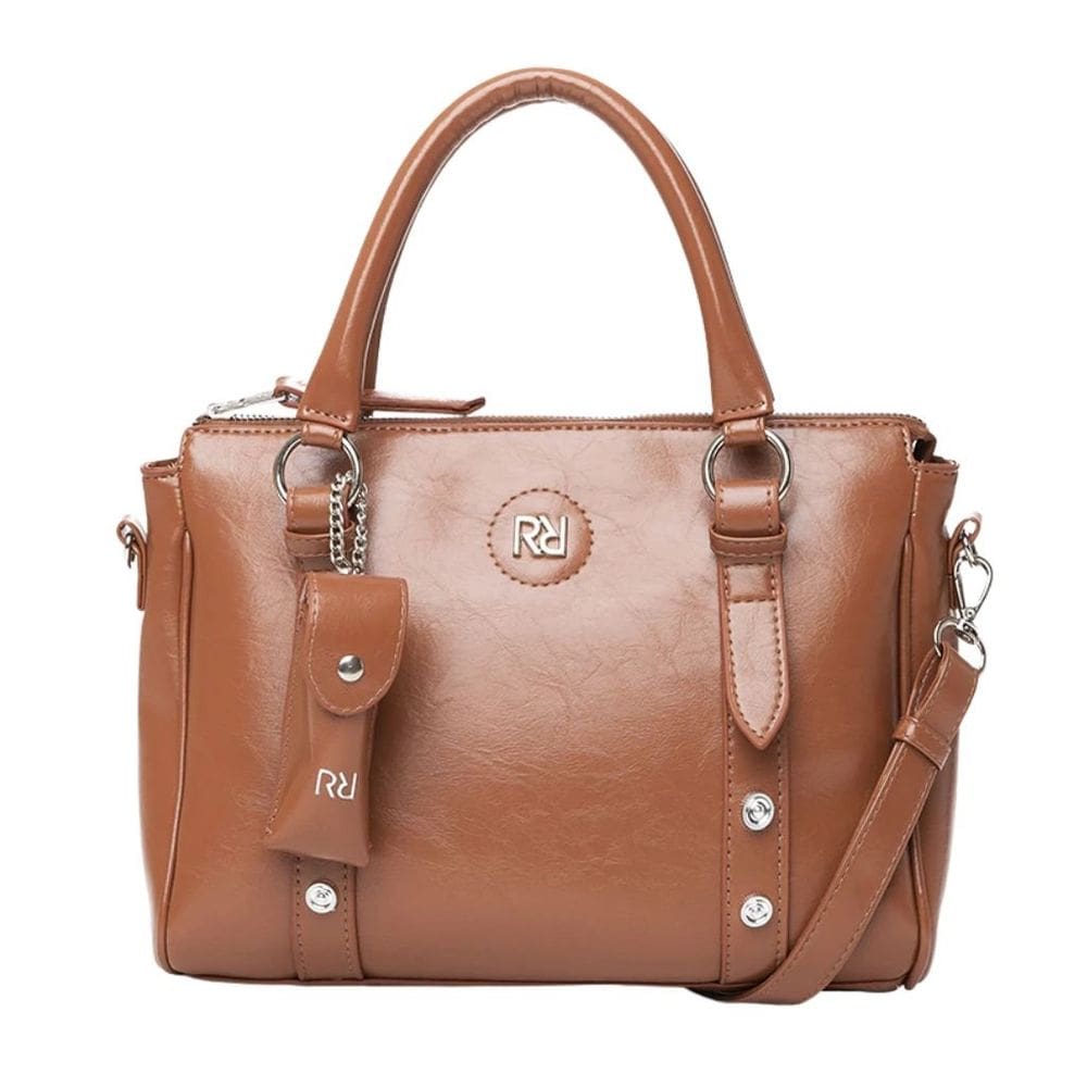 Bolsa Rafitthy 16118C Feminino Caramelo estilo e conforto