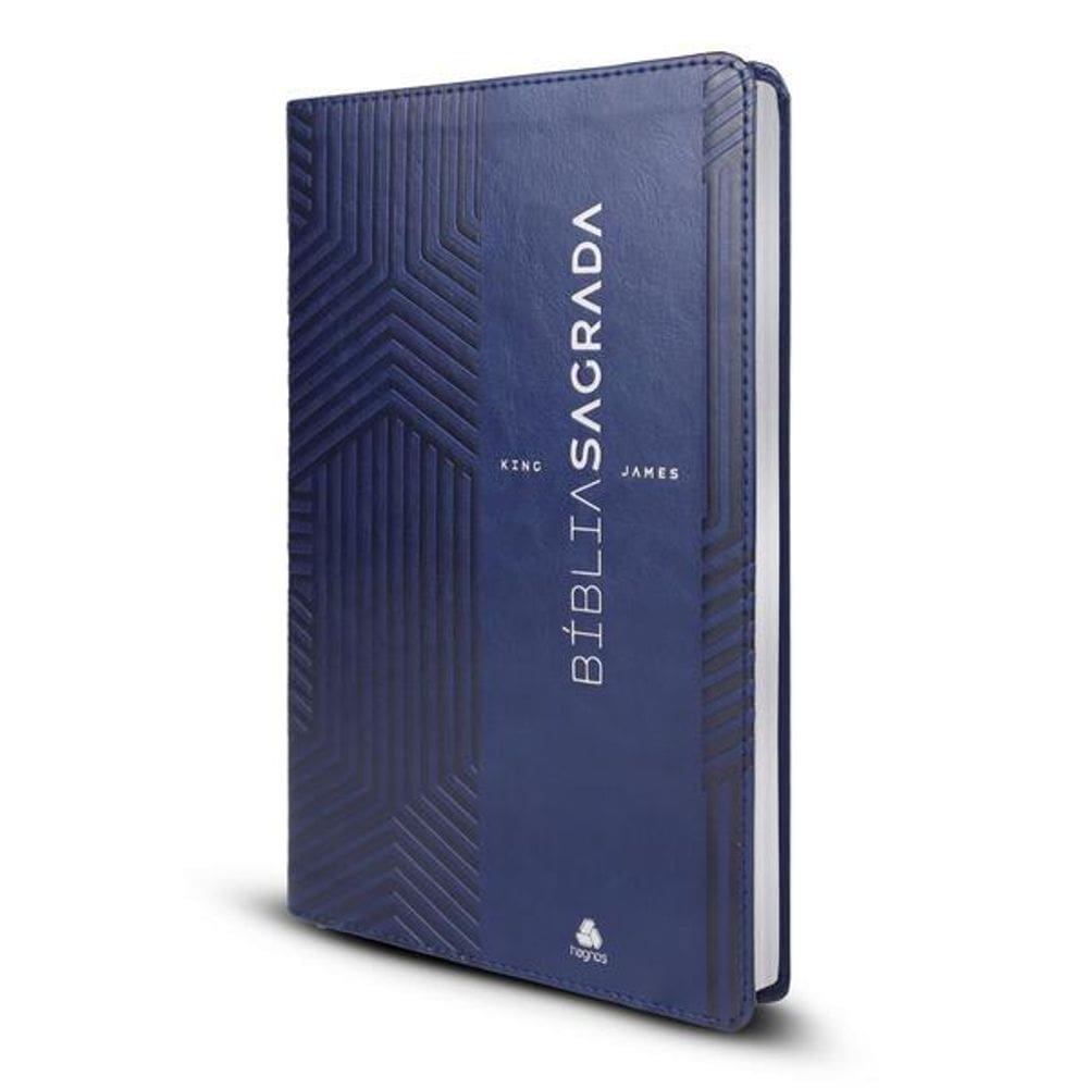 Bíblia Sagrada King James - Ultrafina Slim - Azul