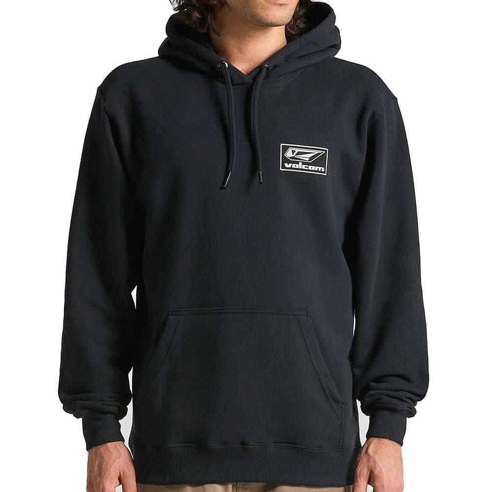 Moletom Volcom Canguru Watanite WT25 Masculino Preto