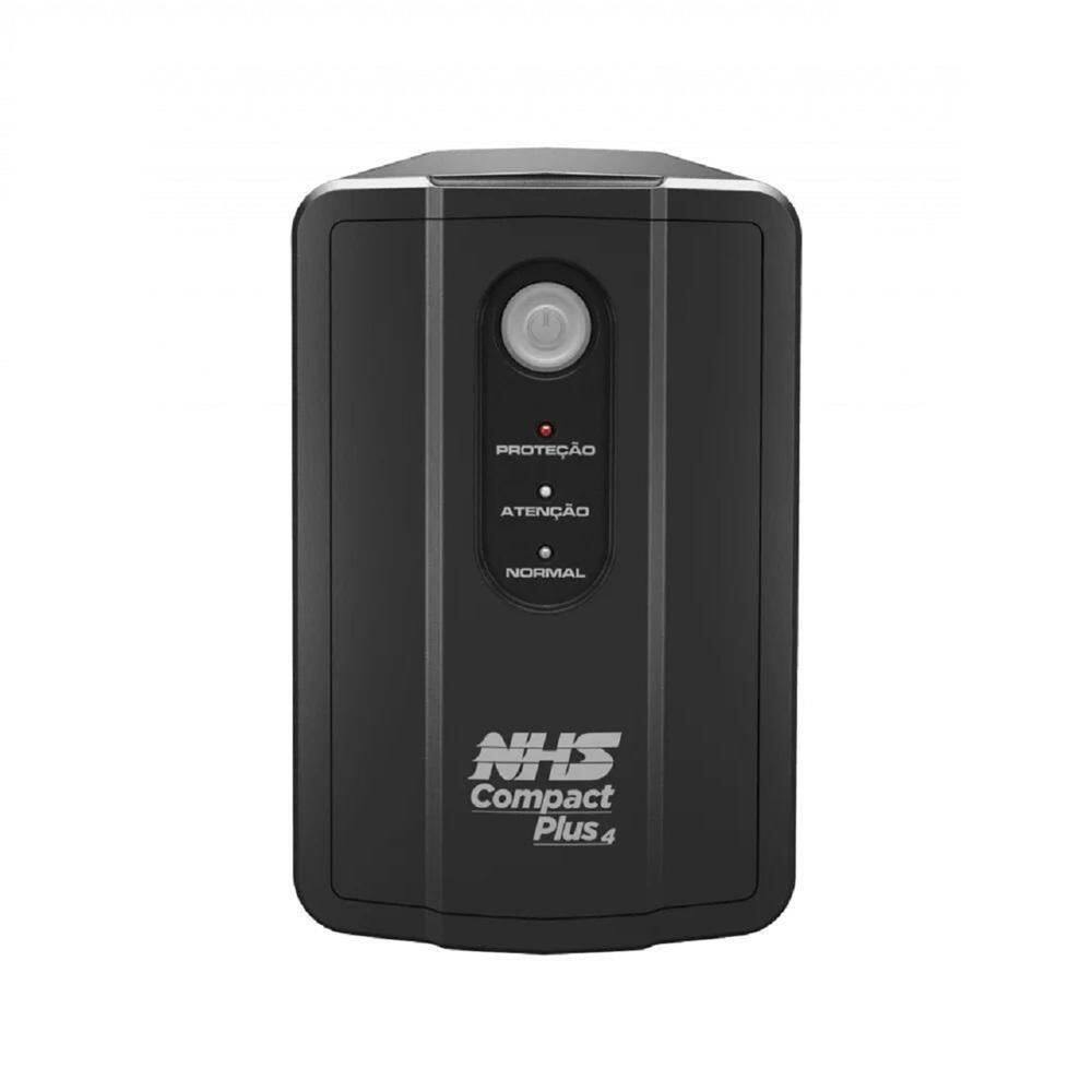 Nobreak NHS Compact Plus 4 Senoidal, 1400VA, Entrada Bivolt, Saída 120V, com 2 Baterias
