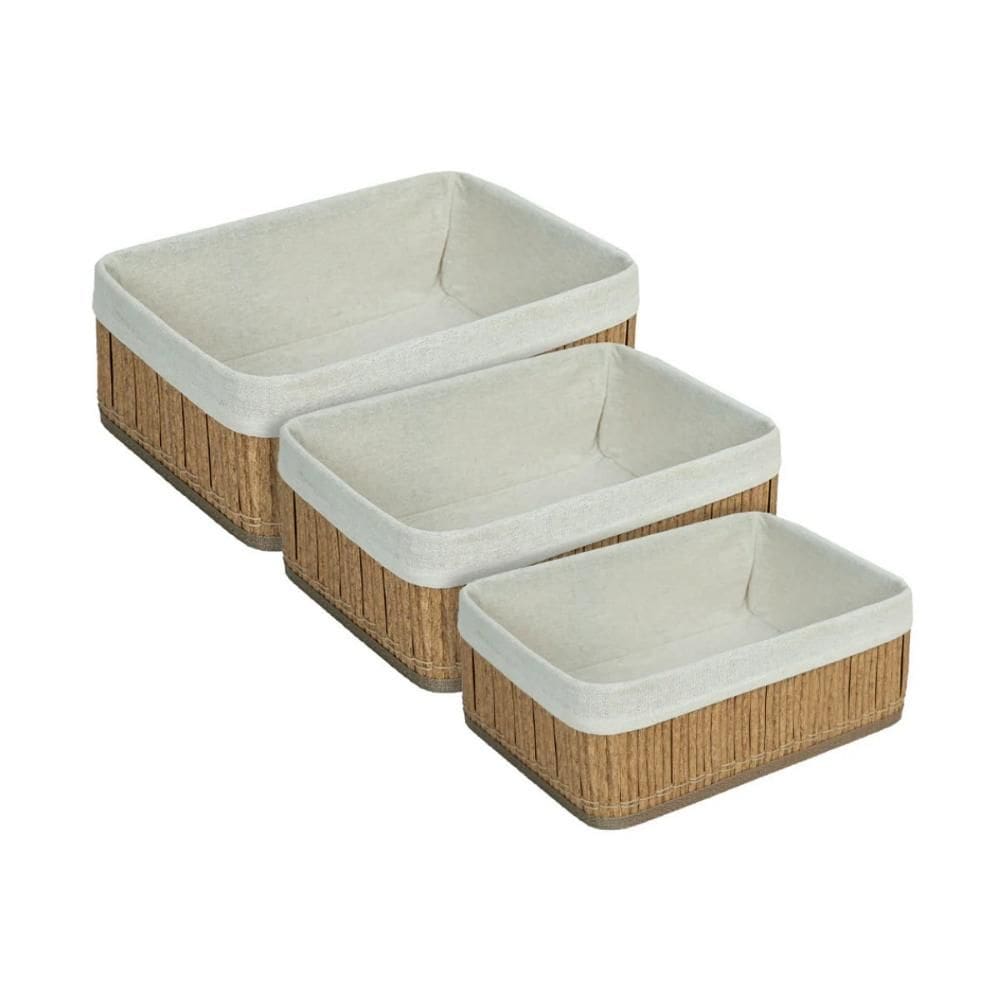 Cesto Jolitex Tamanho G Multiuso Bambu 33X23x12  0248012.L2057