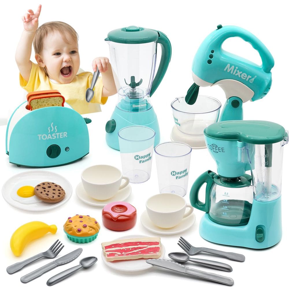 Conjunto de brinquedos para utensílios de cozinha Pretend Play Hohosunlar Kids 3-8