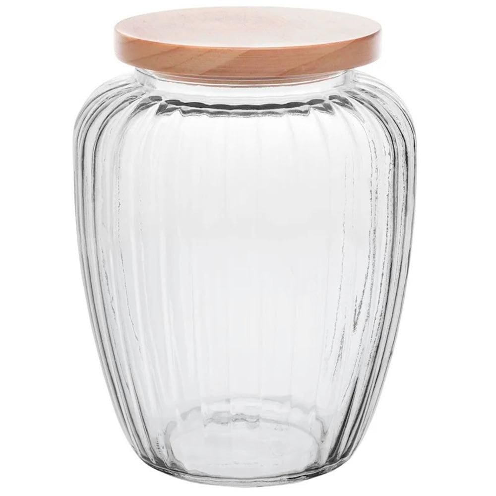 Pote Lyor Com Tampa De Pinus 2,4 L Vidro  20781