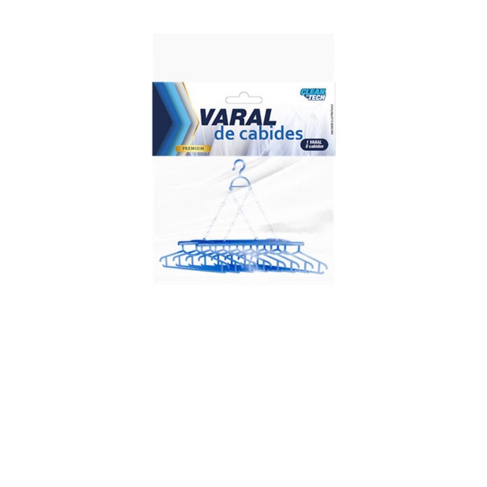 Varal Premium com 8 Cabides - diverso