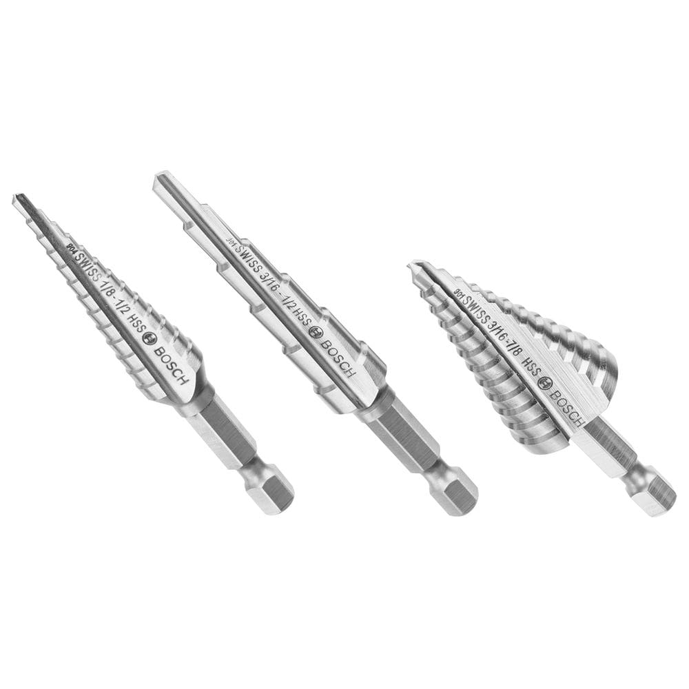 Conjunto de brocas BOSCH IMSDC003 de aço de alta velocidade Impact Tough